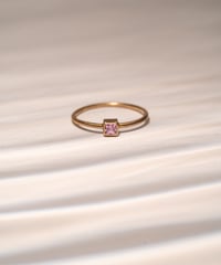 Pink Sapphire (NO,138658) SILVER 18Kcoating 11号