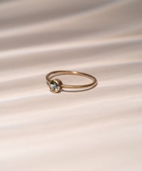 Blue Sapphire (No,138729) SILVER 18Kcoating 11号