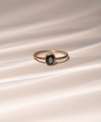 Blue Sapphire (No,138750) SILVER 18Kcoating 11号