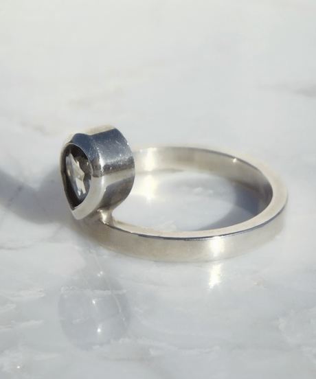 Smoky Quartz (NO,202724) Silver 9号