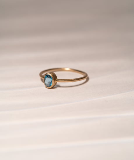 Blue Topaz (NO,115655) SILVER 18Kcoating 11号
