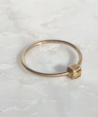 Yellow Sapphire (NO,138669) SILVER 18Kcoating 11号