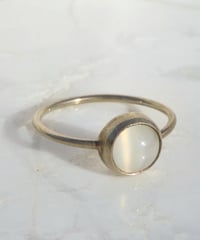 Moonstone (NO,138640) Silver 18K Coating11号