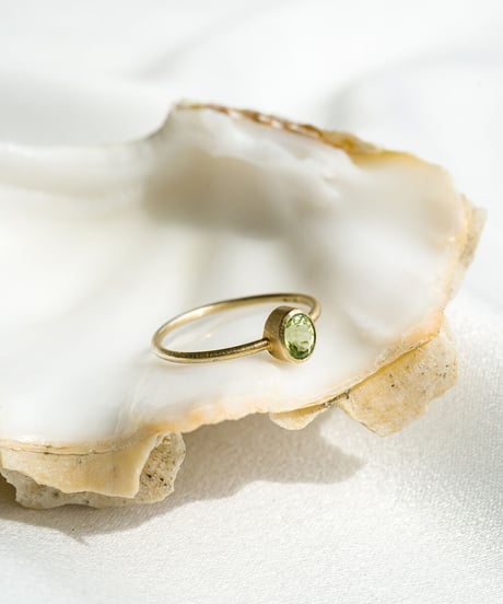 Peridot (NO,115659) SILVER 18Kcoating 11号