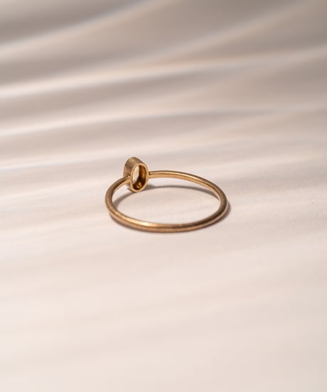 Yellow Sapphire (NO,138676) SILVER 18Kcoating 11号