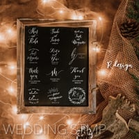WEDDING STAMP(2×2cm)
