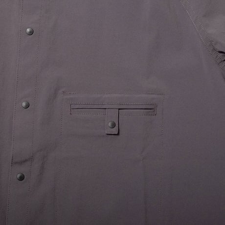 AXESQUIN ELEMENTS/ソフトシェルのショートカラーシャツ
