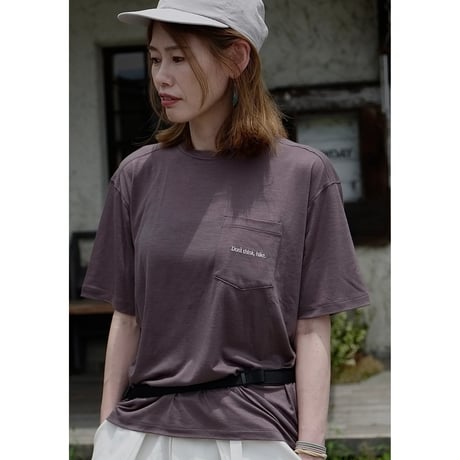 Enter the Wilderness ”MERINO S/S TEE”／HIKER TRASH