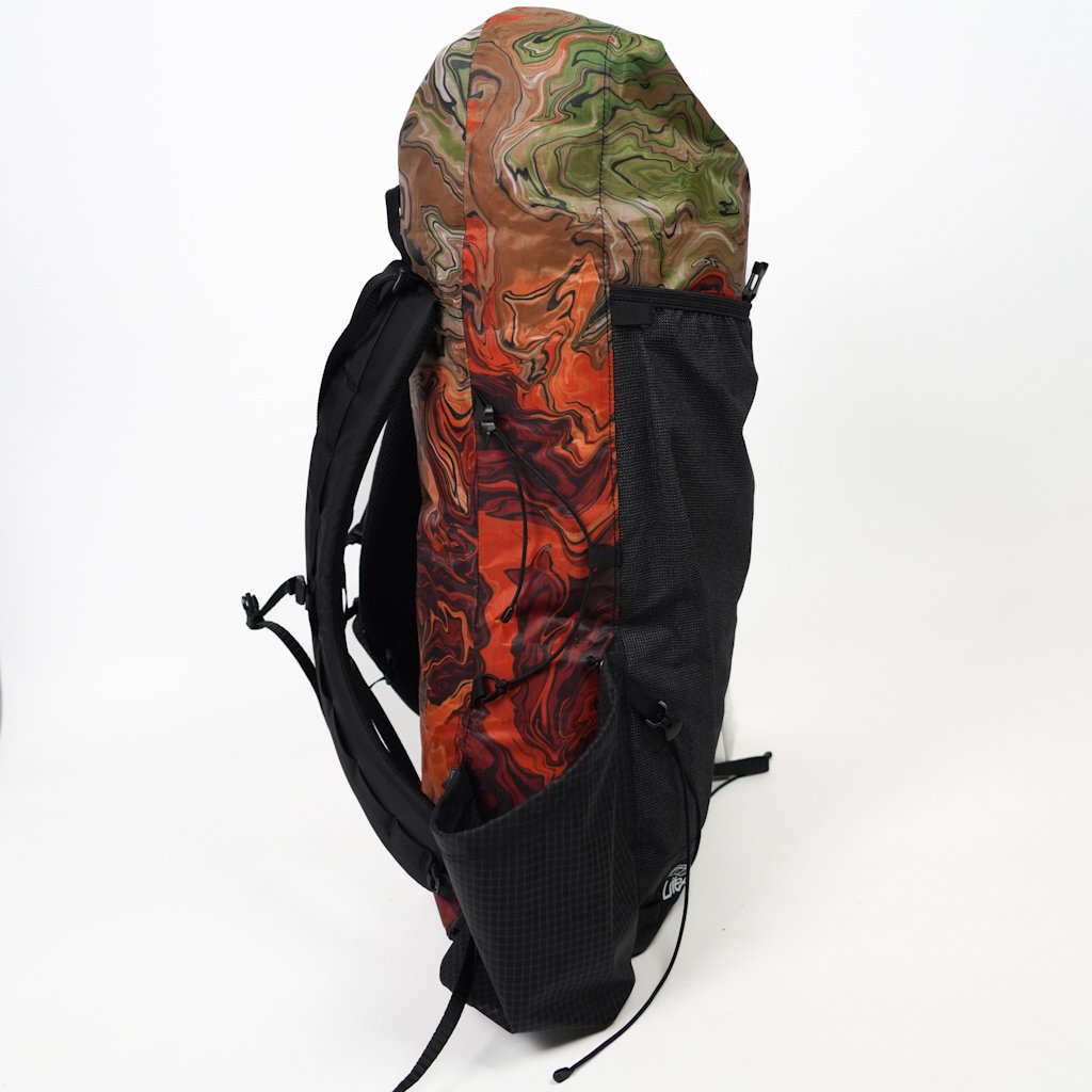 LiteAF ダイニーマ20L カーブフレームレス S Lite AF/PRINTED DYNEEMA 30L CURVE FRAMELESS | S