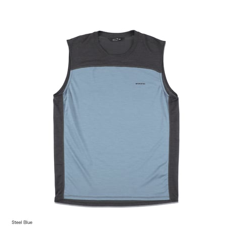 CHORD WOOL SLEEVELESS