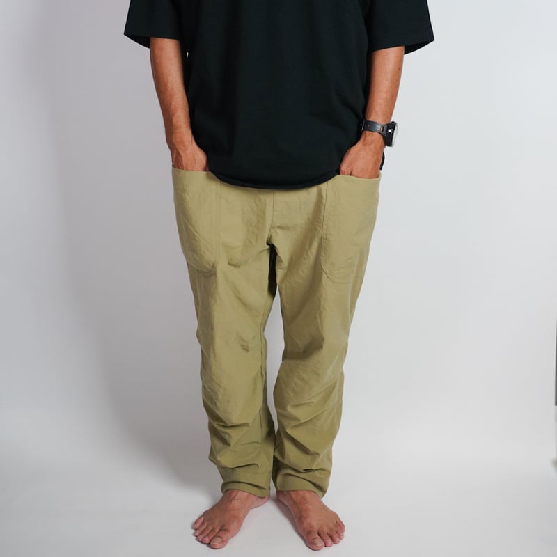 ヴィンテージTHERMO-KINGパンツ AXESQUIN.MODIFIED Warm Big Pants Black [アクシーズクイン