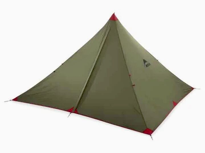 MSR FRONTRANGEフロントレンジオレンジ+MSRアジャスタブルポール