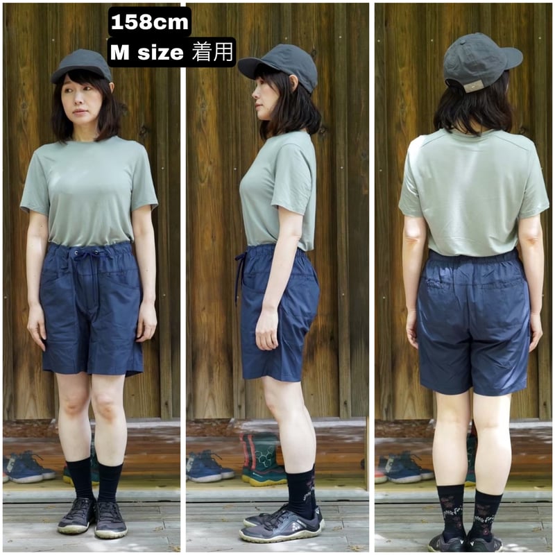 サスペンダーカジュアルジャンプスーツ ショートパンツ 44073108 HEY DAY /TTS 7inch SHORTS | SUNDAY web STORE
