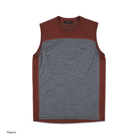 CHORD WOOL SLEEVELESS