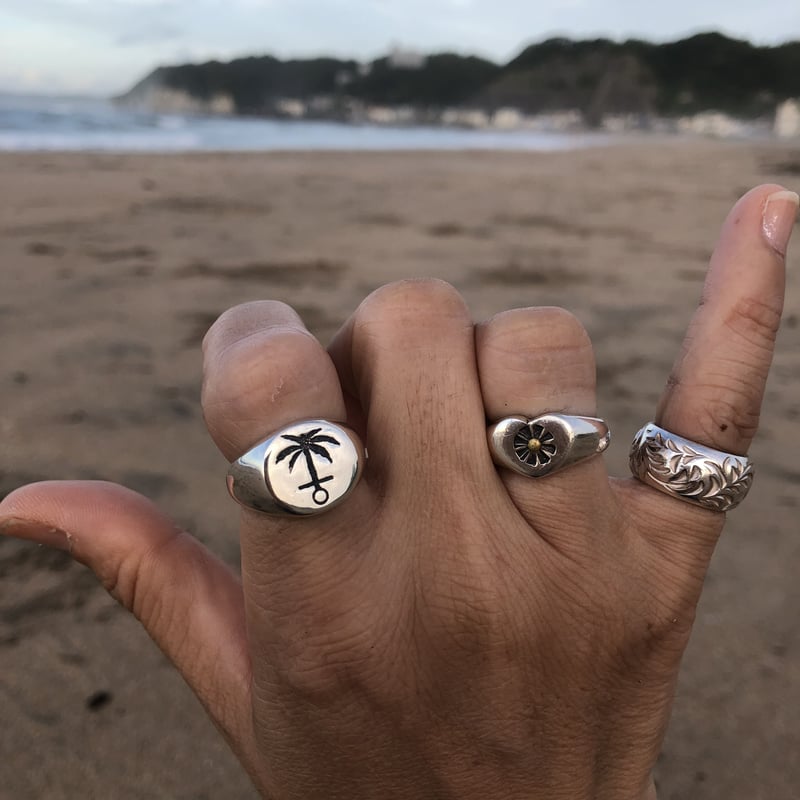 アンカーパーム リング 925シルバー | Voyage Jewelry Japan アンカーパーム リング 925シルバー | Voyage Jewelry Japan