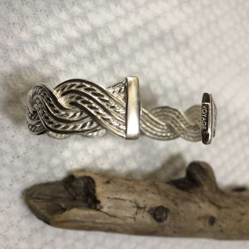 Wロープバングル 925シルバー | Voyage Jewelry Japan