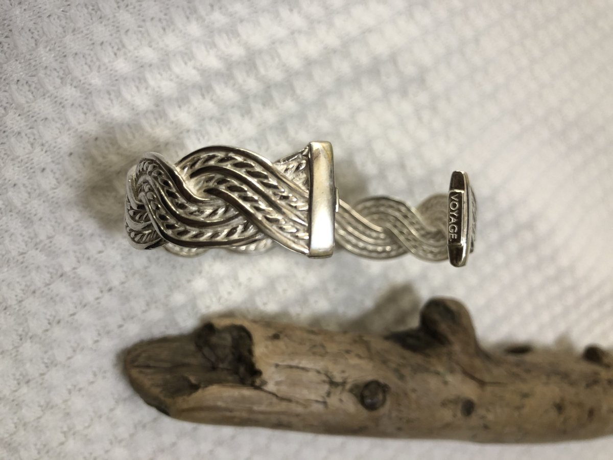 Wロープバングル 925シルバー | Voyage Jewelry Japan
