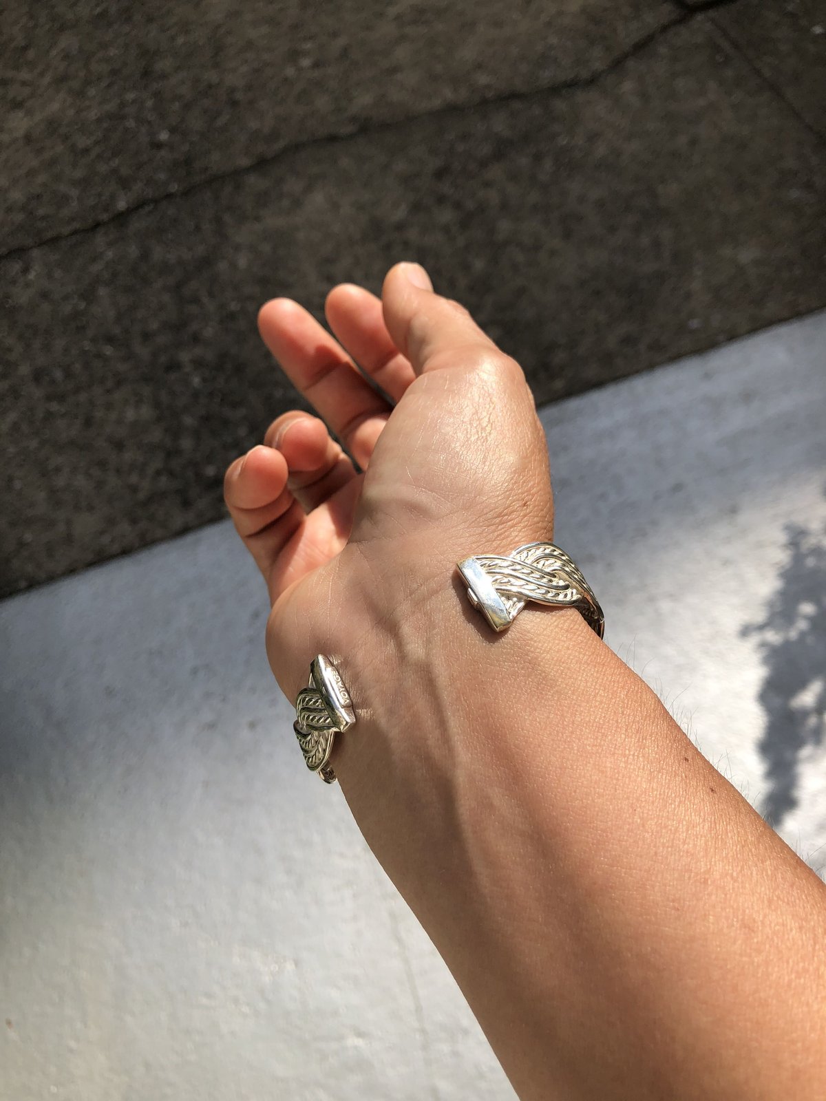 Wロープバングル 925シルバー | Voyage Jewelry Japan