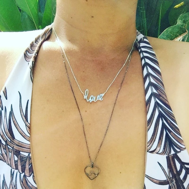 Love ネックレス 925シルバー | Voyage Jewelry Japan
