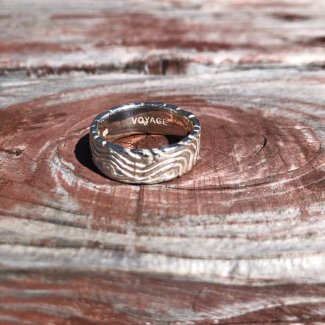Mokume リング　925シルバー