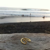 Wave リング right K18GP