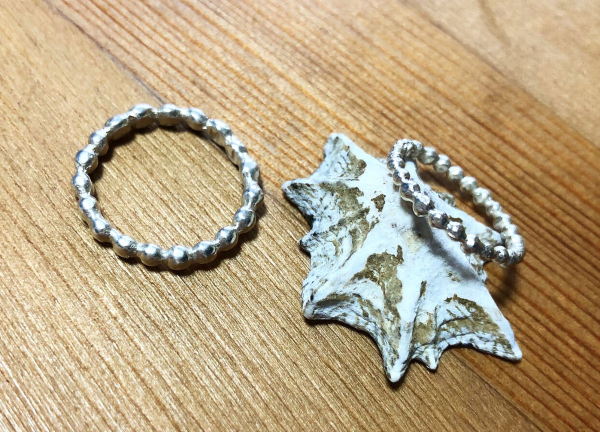 ナゲットリング M 925シルバー | Voyage Jewelry Japan