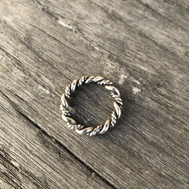 ミックスロープ リング シルバーX925シルバー | Voyage Jewelry Japan