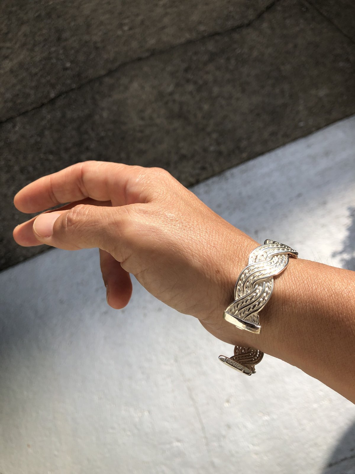 Wロープバングル 925シルバー | Voyage Jewelry Japan