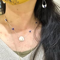 Pearly Moon ネックレス　925シルバー