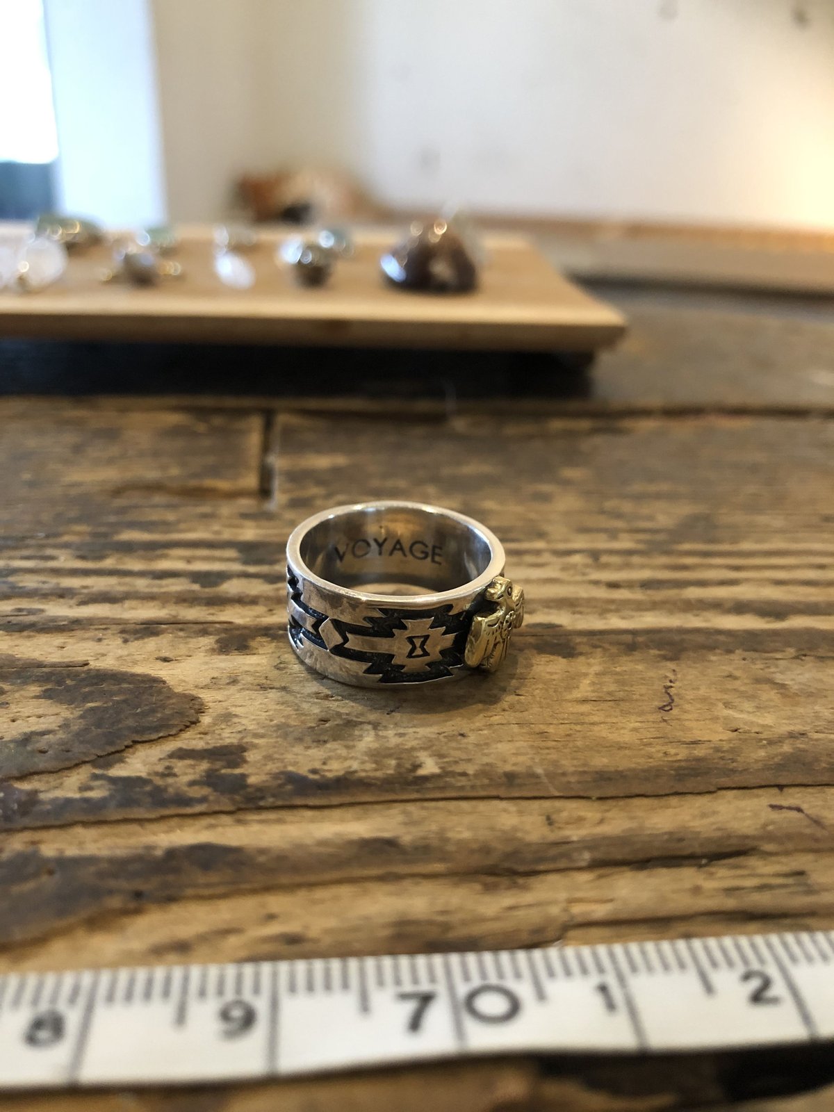 TJK　リング　指輪　サンダーバード　オニキス　天然石　925　22.5号 TJK リング 指輪 サンダーバード オニキス 天然石 925 シルバー