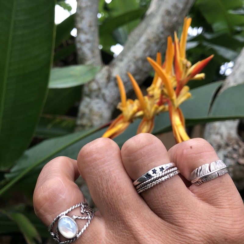 スター リング 刻印&槌目 925シルバー | Voyage Jewelry Japan