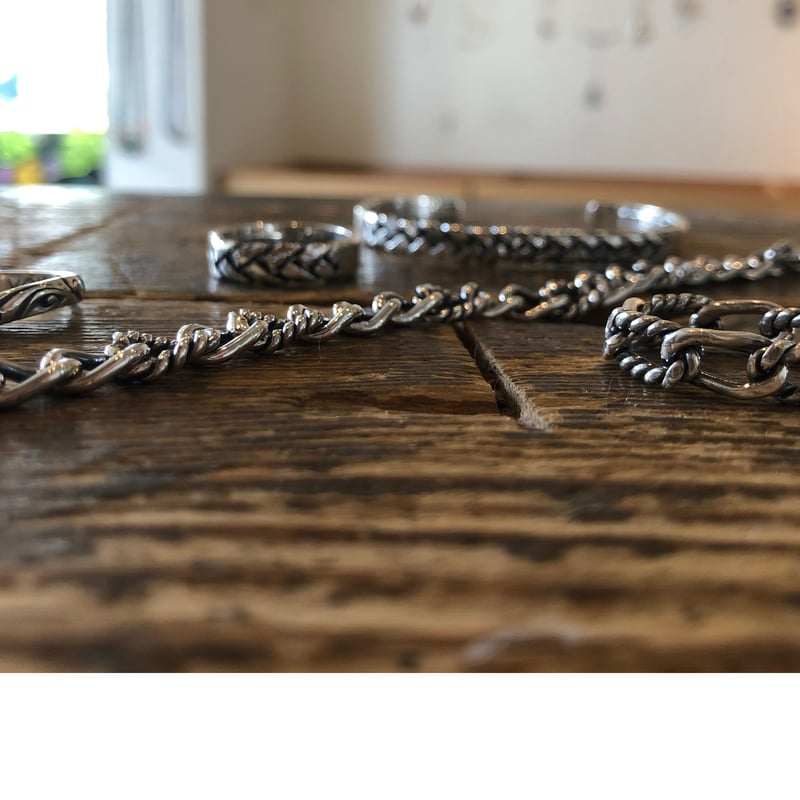 ロープリングリンク ブレスレット 925シルバー | Voyage Jewelry ロープリングリンク ブレスレット 925シルバー | Voyage Jewelry