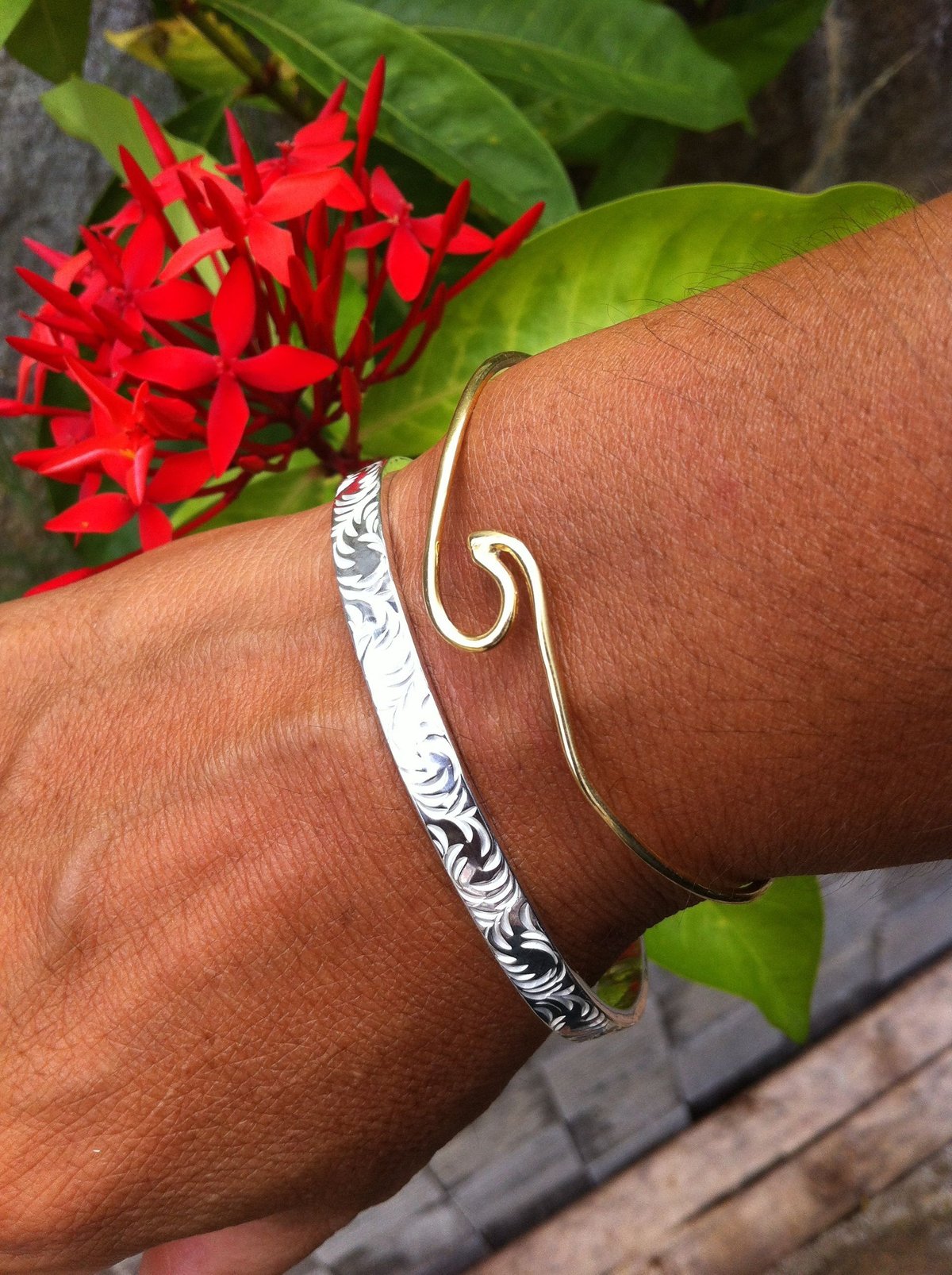   925 ウェーブ バングル j_231 Wave バングル ブレスレット(S)925シルバー | Voyage Jewelry Japan