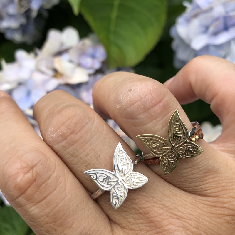 バタフライリング 925シルバー | Voyage Jewelry Japan