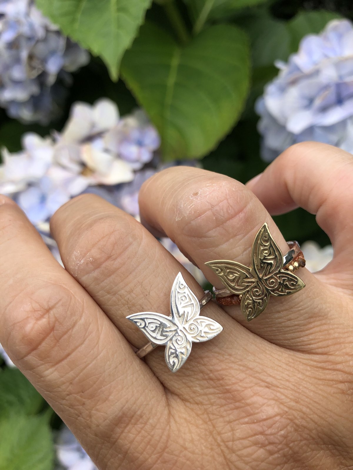 バタフライリング 925シルバー | Voyage Jewelry Japan