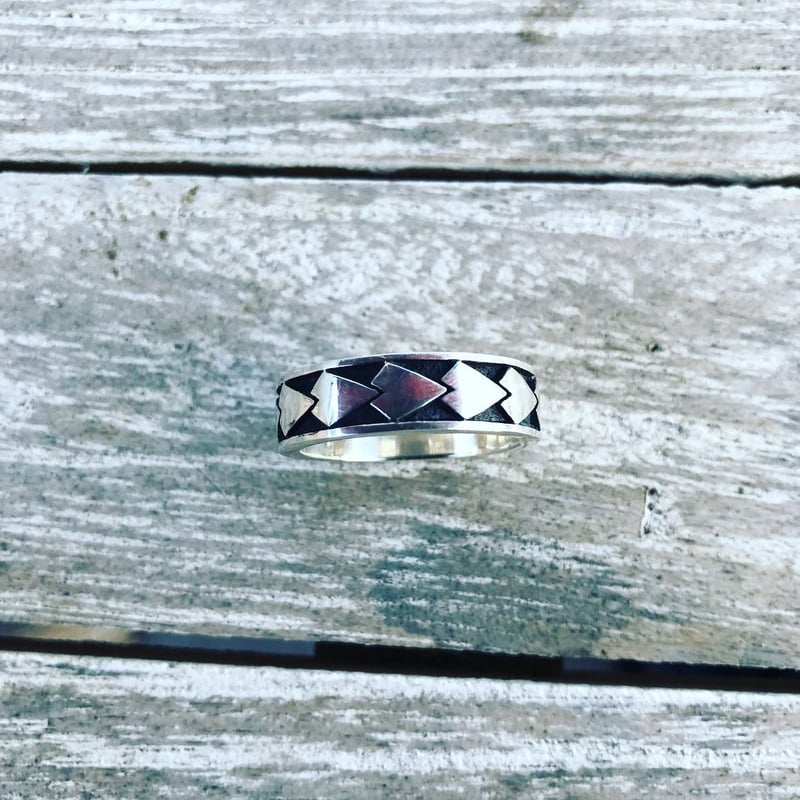 ポリネシアン トライバル リング 925シルバー | Voyage Jewelry Japan