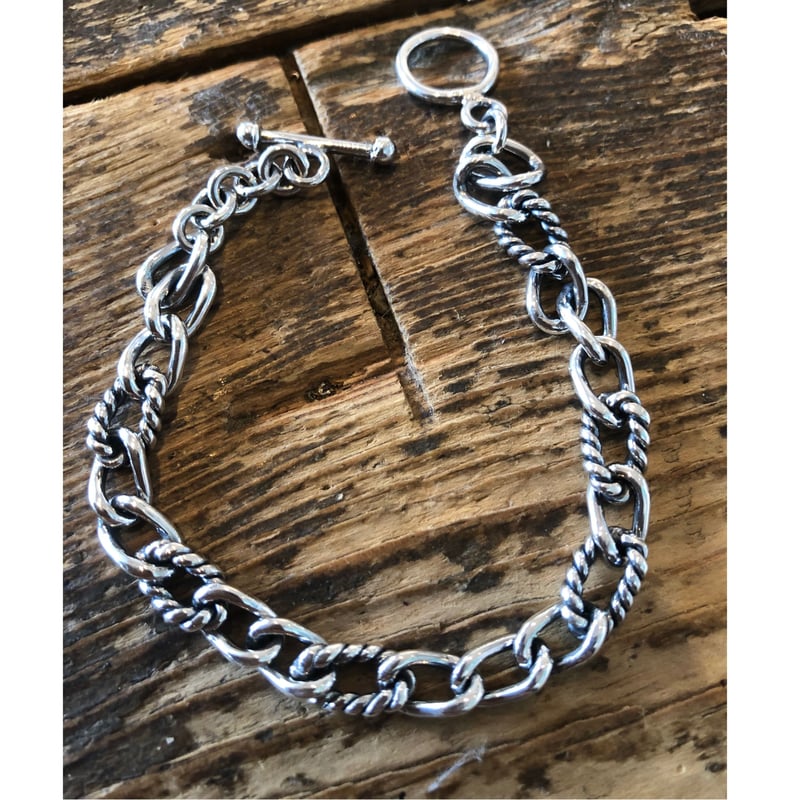 ロープリングリンク ブレスレット 925シルバー | Voyage Jewelry ロープリングリンク ブレスレット 925シルバー | Voyage Jewelry