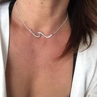 Wave  ネックレス 925シルバー