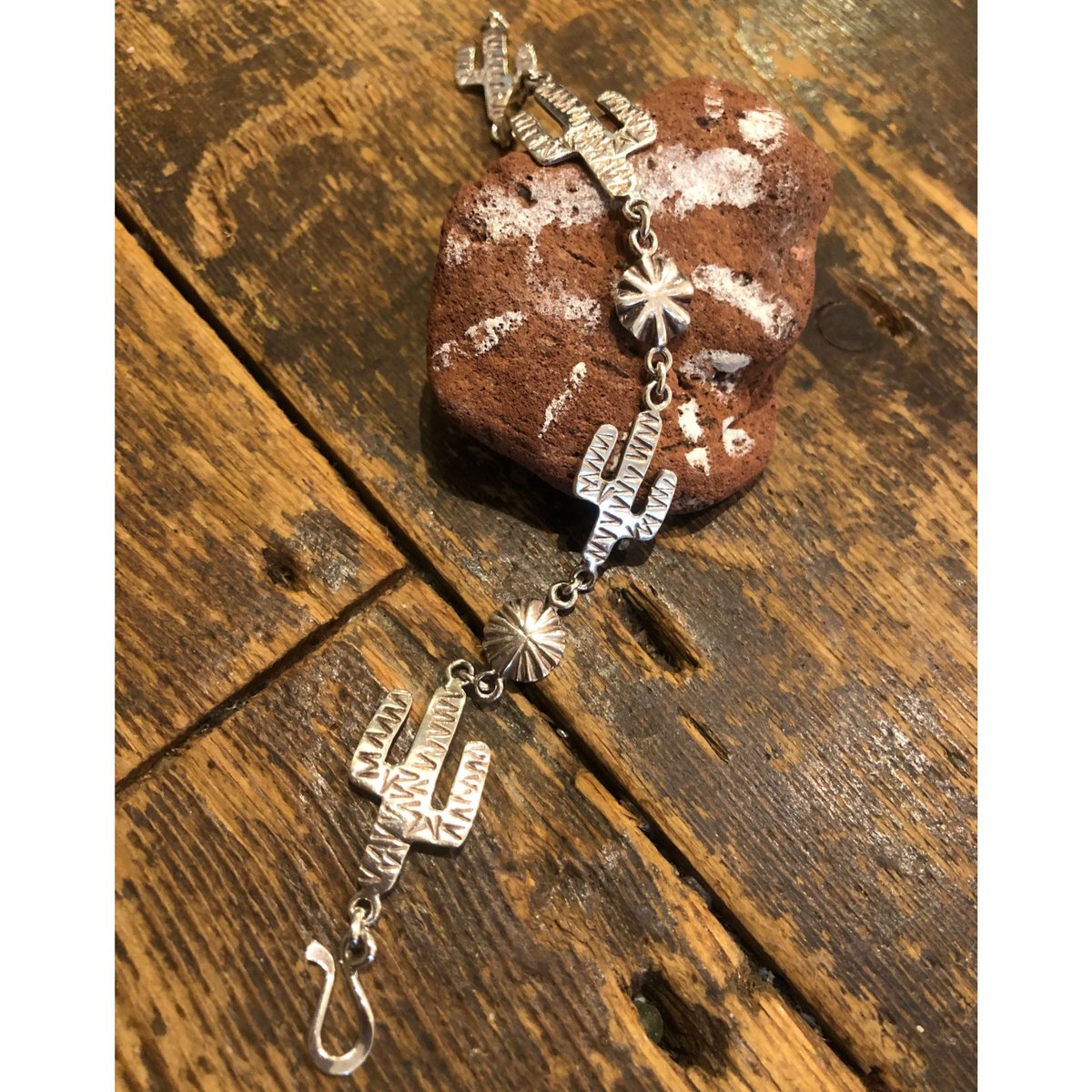 サボテンコンチョブレスレット 925シルバー | Voyage Jewelry Japan