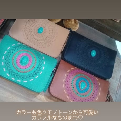 レザー　ウォーレット　3個まとめ買い(¥9,800、3点)