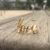 Love (L) リング K18GP