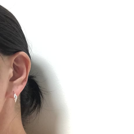 シーシェル　シルバーピアス