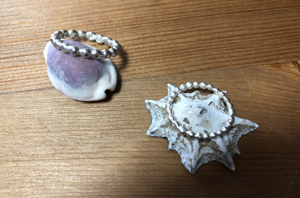 ナゲットリング M 925シルバー | Voyage Jewelry Japan