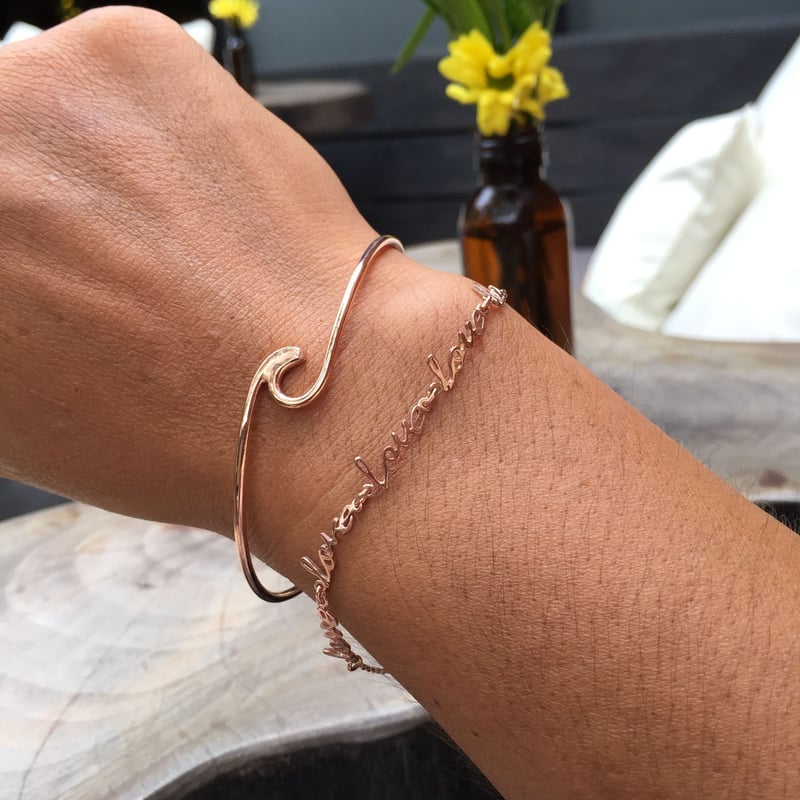 【FIGURO】K18プレートSVバングル 3_8463d7ed-f249-4583-ad55-