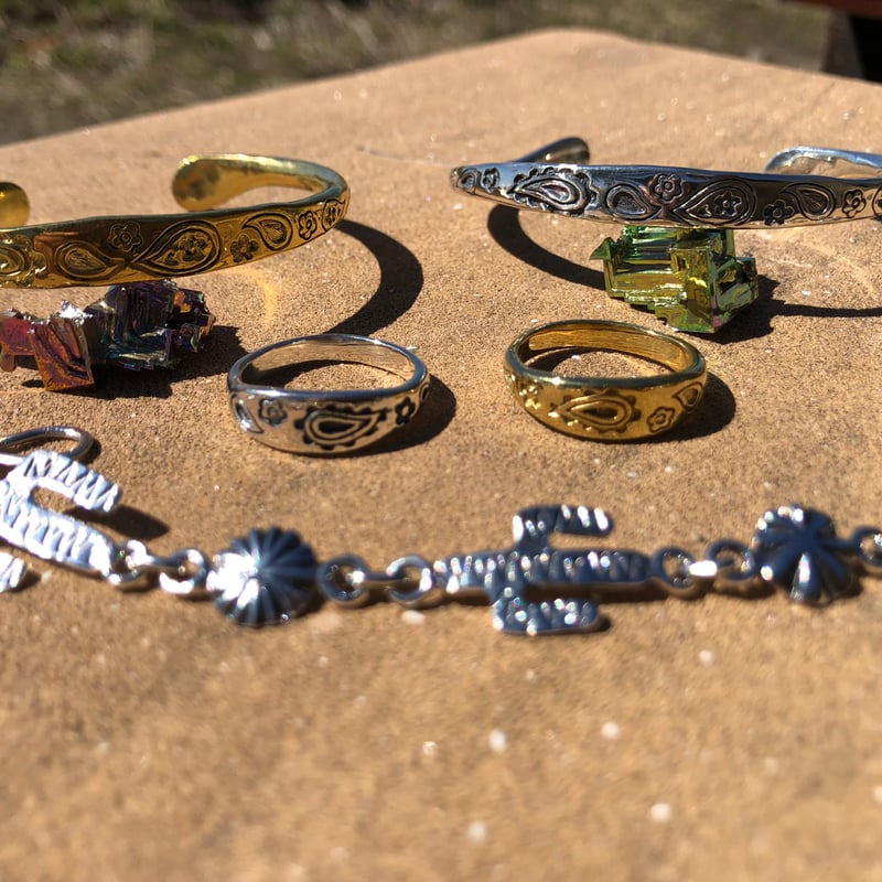 ペイズリー フラワー リング 925シルバー | Voyage Jewelry Japan