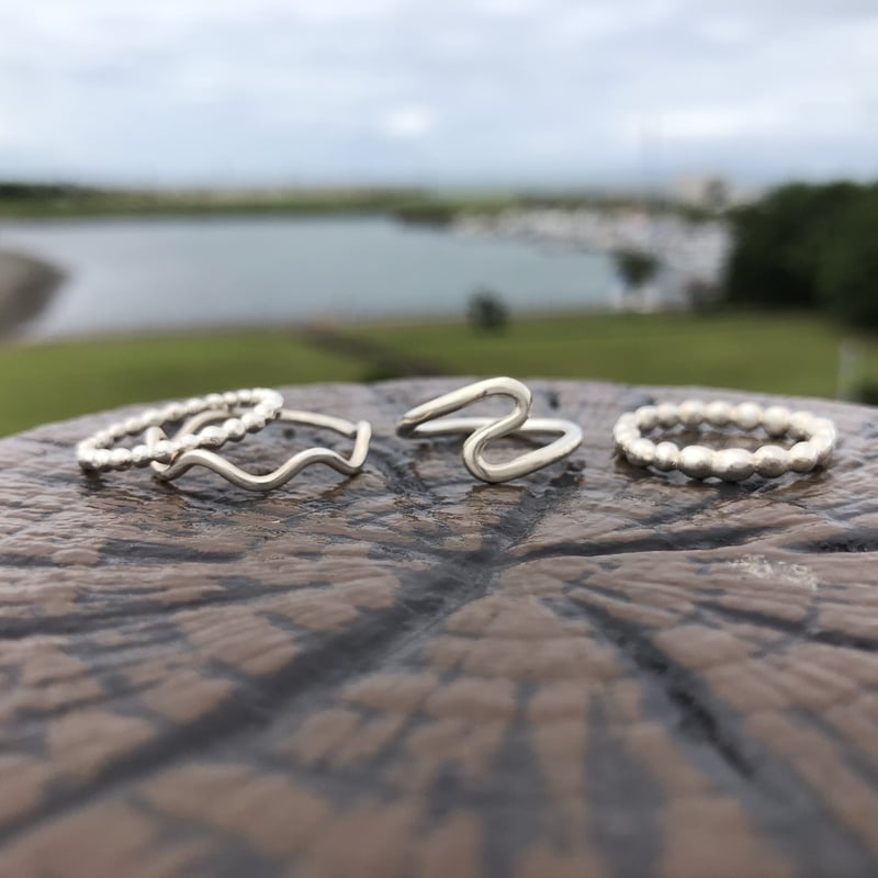 ナゲットリング M 925シルバー | Voyage Jewelry Japan