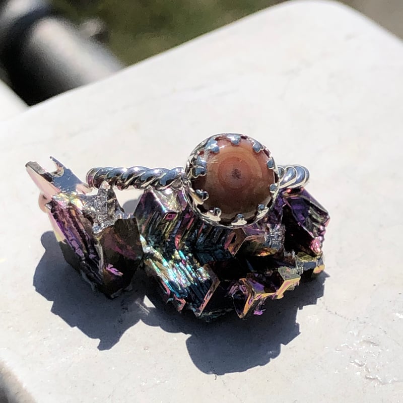 オーシャンジャスパー リング 925シルバー | Voyage Jewelry Japan