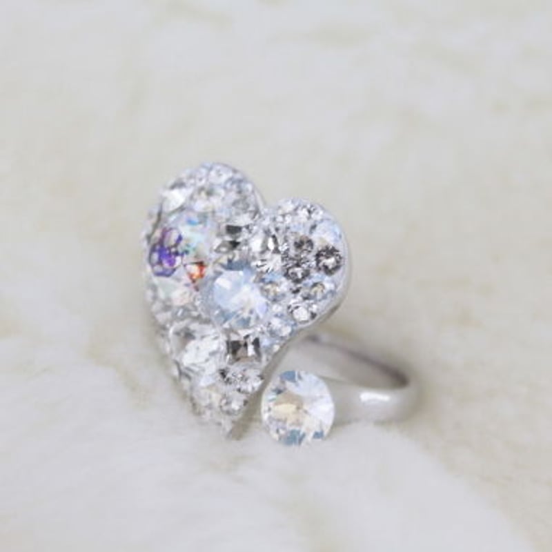 デコ用土台SV925製土台 ハートリング | Ma*Chouette～マシュエット