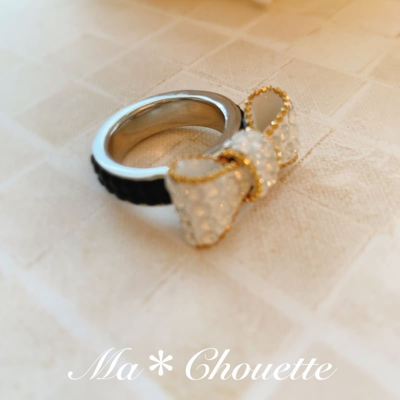 完成品立体リボンリング | Ma*Chouette～マシュエット～ STORES