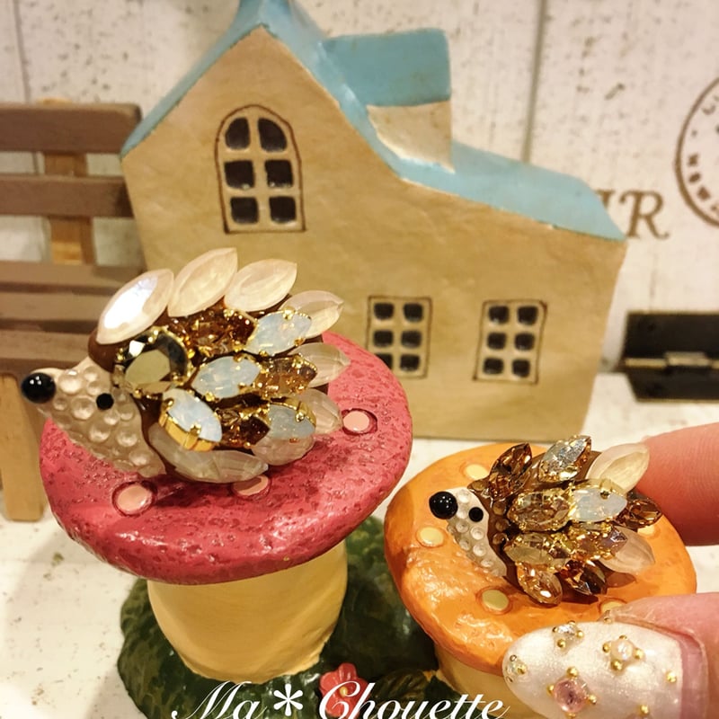 ハンドメイド　オーダー受付ページ　　♡秋空　ハリネズミ　パネル♡ ハンドメイド オーダー受付ページ ♡秋空 ハリネズミ パネル